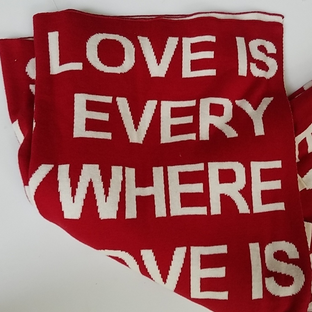 Blanket throw wedding gift nwt love bedding - Picture 3 of 3